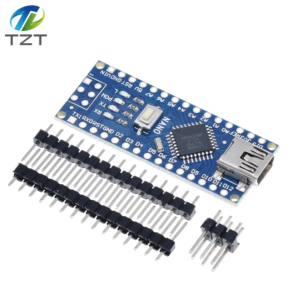 Контроллер Nano 3,0 совместимый с Arduino nano CH340, USB-драйвер без кабеля NANO V3.0, 5 шт. Контроллер Nano 3,0 совместимый с Arduino nano CH340, USB-драйвер без кабеля NANO V3.0, 5 шт.