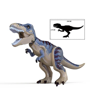 

Jurassic World 2 Building Blocks Dinosaurs Figures Bricks Tyrannosaurus Rex Indominus Rex I-Rex Assemble Kids Toys