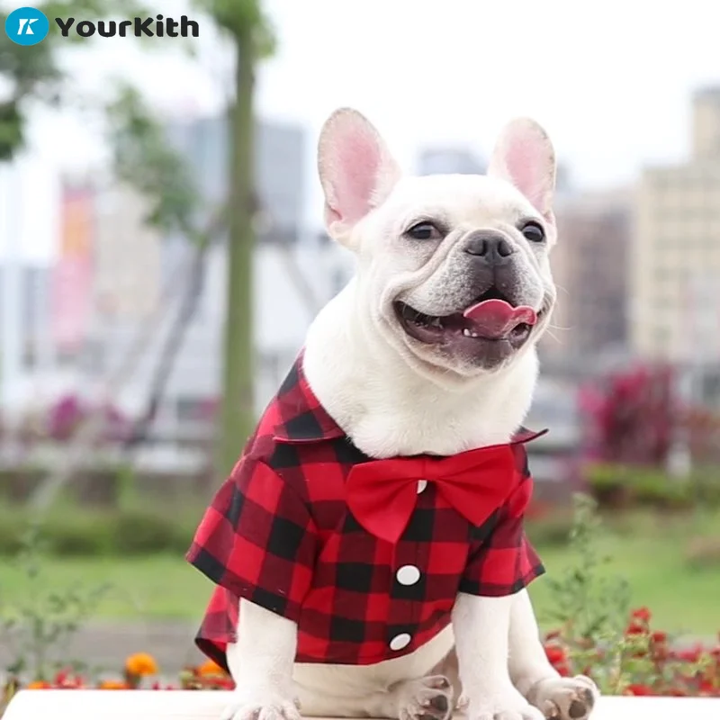 Yourkith Dog Shirt Dog Summer Clothes Teddy Bichon Small Medium And