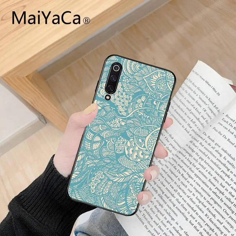 MaiYaCa Mandala Bunga Seni Mewah Desain Unik PhoneCase untuk XiaoMi 6 MIX2 8SE K20 REDMI 5A NOTE4X 7 6A Ponsel