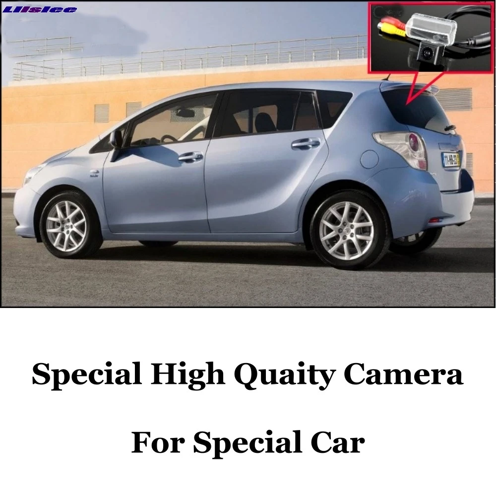 LiisLee Car Reversing image Camera For TOYOTA Verso EZ E'Z AR20 2009~2018 Night Vision HD WaterProof Rear View back CAM dth