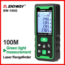 SNDWAY зеленая линия лазерный дальномер цифровой дальномер Лазерная лента Линейка датчик лазерный дальномер