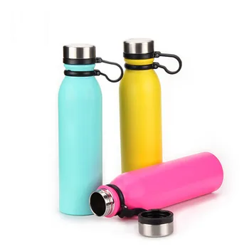

500ML/600ML/750ML New Style Thermos Bottle Double-Layer Stainless Steel Vacuum Flask Sports Bottle Portable Travel Mug Water Cup