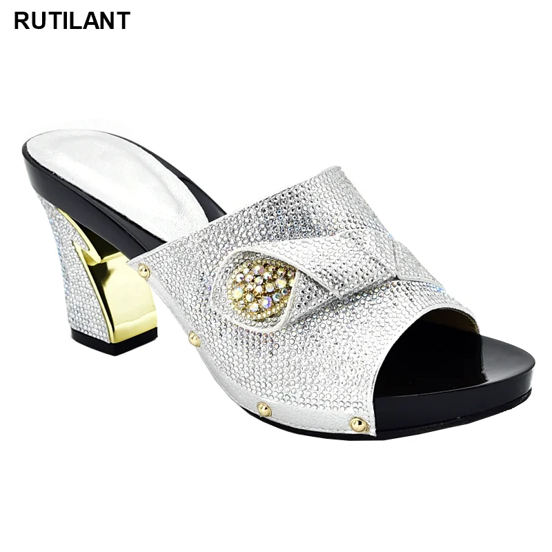

New Arrival Pumps Women Shoes Decorated with Rhinestone Plus Size Shoes Women Heel Designer Shoes Women Luxury 2019 Party Shoe