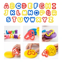 41 Pcs Creative 3D Plastic DIY Mold Modeling Kit Color Play Clay Model Sculpture Tool for Children Learning Education Toy 2