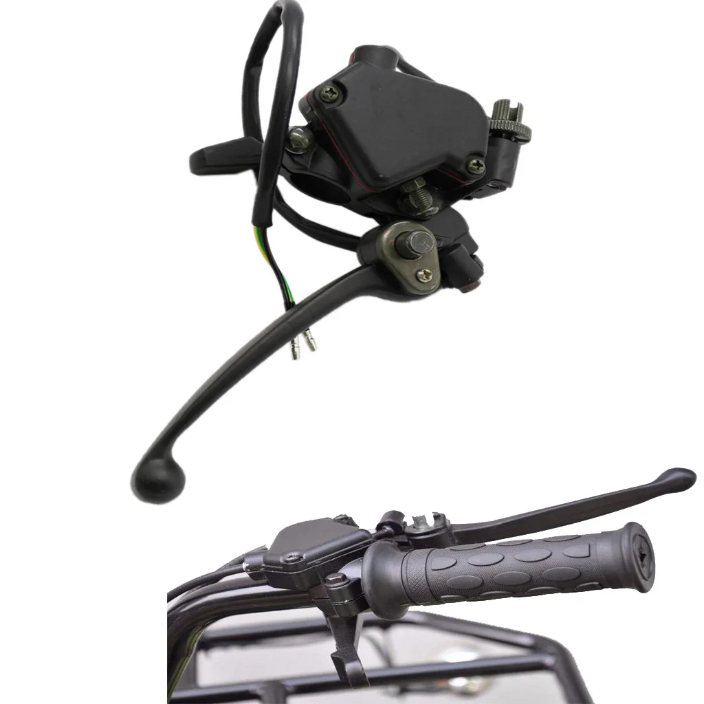 Thumb Throttle Drum Brake Lever Assembly For 50/90/110cc ATV Dirt Bike