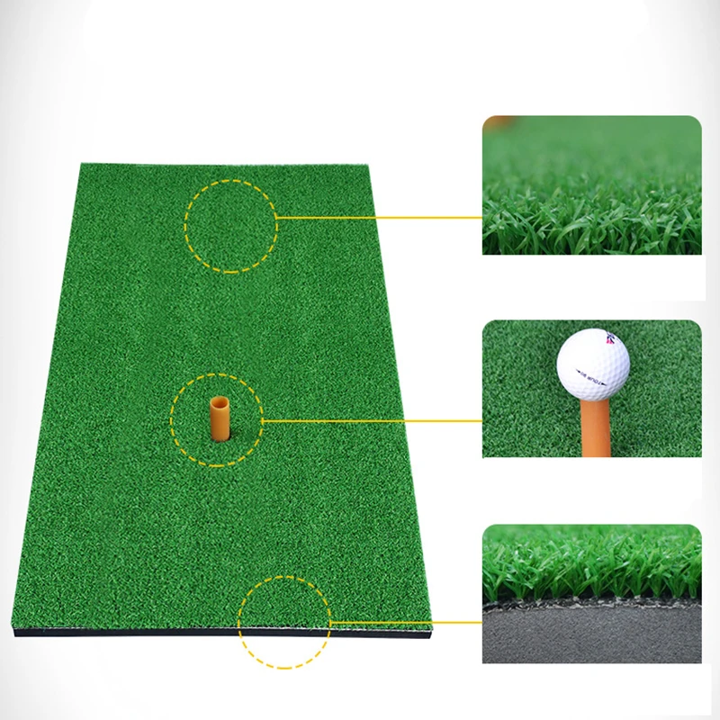 

Golf Practice Mat Indoor Training Hitting Golf Exercise Mat Grass Mat Backyard Training Mini Golf Practice Accessories