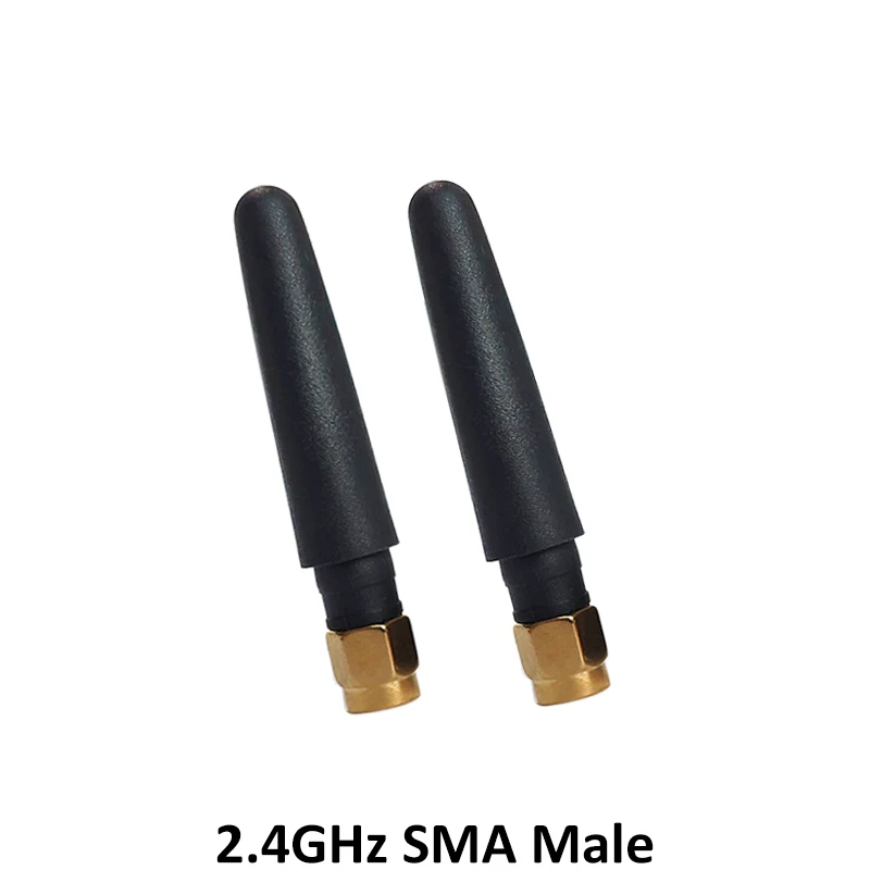 2pcs 2 4GHz antenna wifi SMA Male Connector 2 3dbi 2 4 ghz antena wi fi 5
