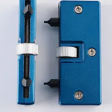 Портативный двухногий большой рот инструмент для ремонта стола открытый счетчик Открывалка крышка двойная головка Открытый Стол Крышка синий цвет