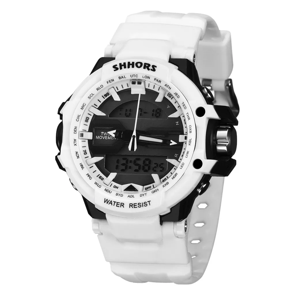 

Fashion Digital watch men Electronic LED sport watch Date Men's Outdoor Waterproof Watch montre homme relogio digital