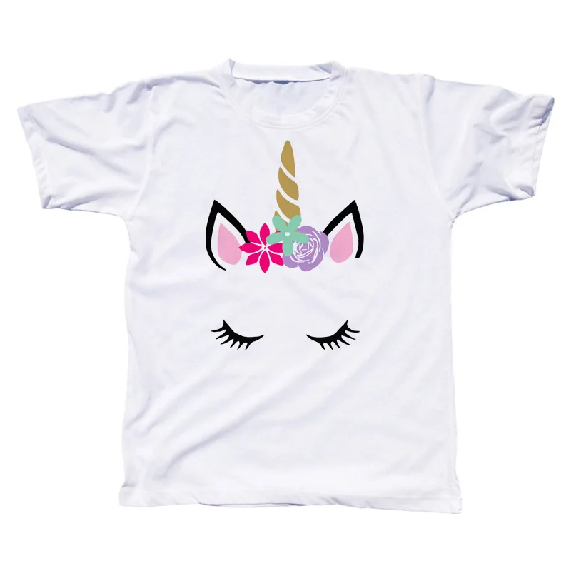 Baby Girl Birthday Dress Rainbow Unicorn Kids Dresses For Girls 2 3 4 5 6 Years Children Casual Wear Little Girls Summer Clothes