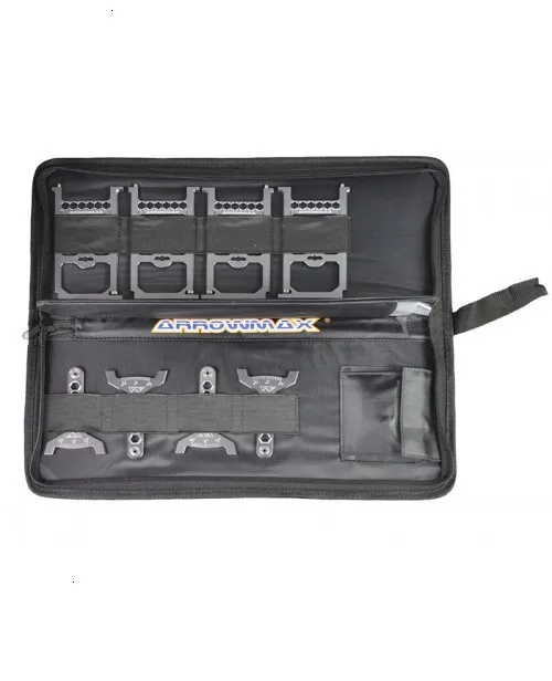 AM-170041-V2 ЧПУ легкий набор системы инструмент RC 1/10 2wd 4wd Багги внедорожники с сумкой для xray sworkz yokomo AE