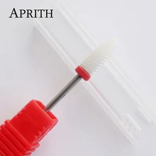 APRITH 1 шт. керамический сверло для ногтей Электрический аппарат для маникюра аксессуары пилка для ногтей фреза для маникюра