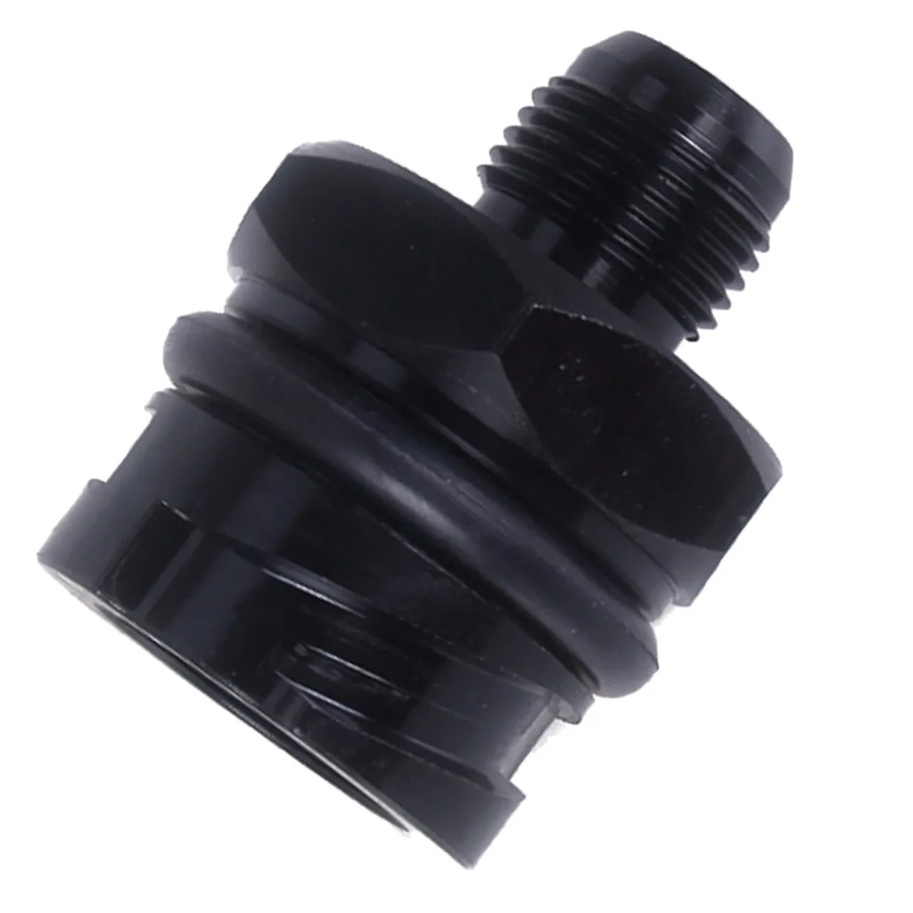 Professional Catch Can Valve Cover Oil Cap Adapter w/ -6AN For LSX LS1/LS6/LS2/LS3/LS7