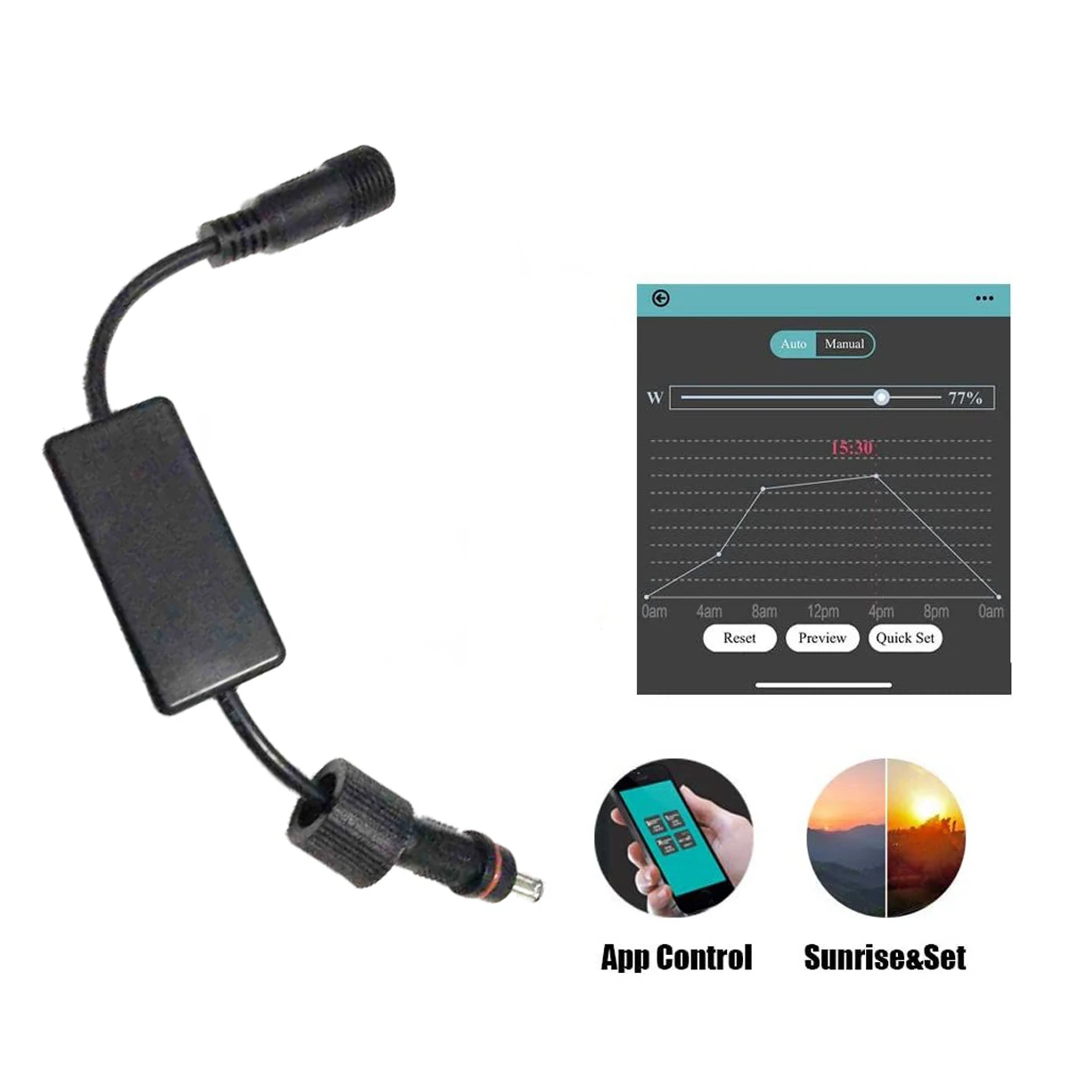 Chihiros-Commander-Smart-APP-LED-Controller-Infinitely-Variable-Dimmer-Sunrise-Sunset-Compatible-A-And-C-Series.jpg Chihiros Commander Smart App Led Vezérlő Végtelenül Változó Dimmer Sunrise Sunset Kompatibilis A És C Sorozatú Könnyű Időzítő - Image 1