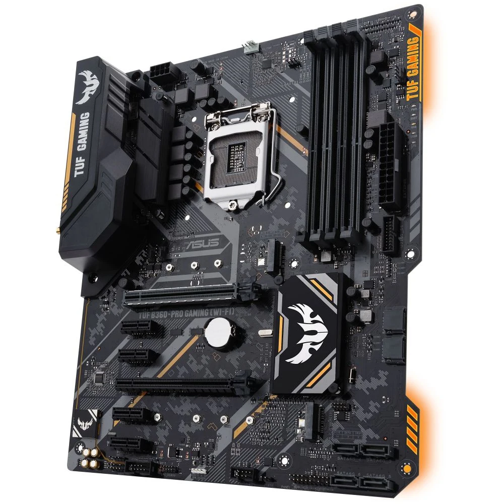 Motherboard Asus TUF B360-PRO GAMING(WI-FI) Soc-1151v2 Intel B360 4xDDR4 ATX AC'97 8ch(7.1) G