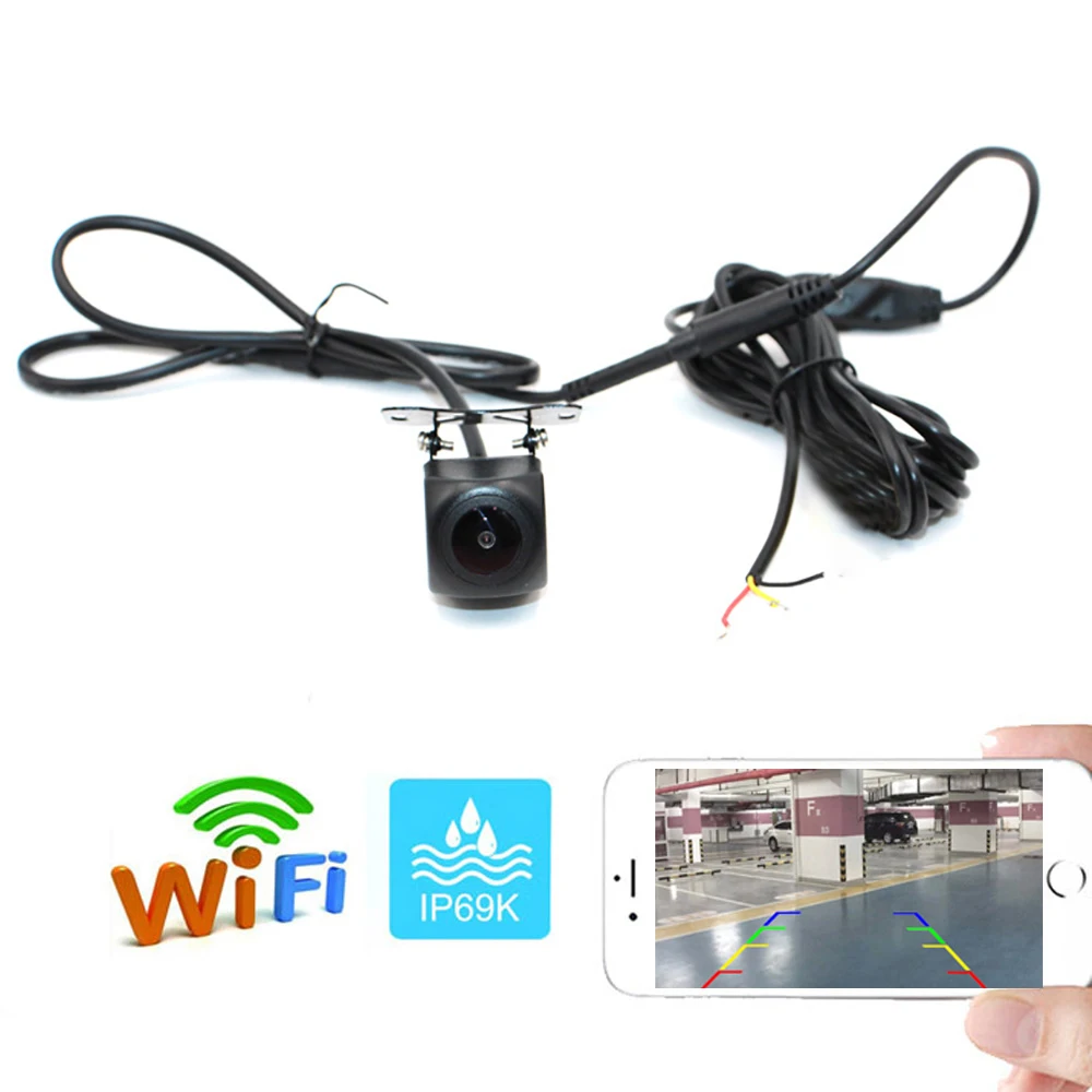 Автомобильная камера заднего вида с ночным видением Wi Fi HD для IOS|Камера авто| |