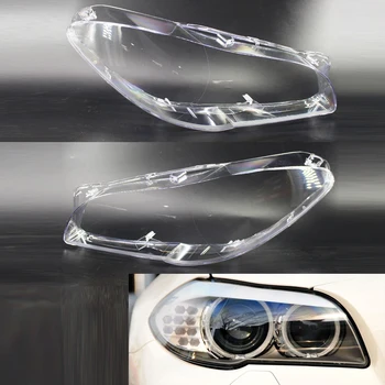 

Car Headlight Glass Lampshade Front Lamp Covers Headlamp Lens For BMW F10 LCI F18 528i 530i 535i 2010-2014