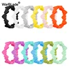 Fashion Women 3mm Thin Silicone Rings Heart-Shaped Wedding Rubber Bands Hypoallergenic Flexible Food Grade Silicone Finger Ring 1