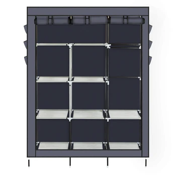 

Portable Bedroom Multipurpose Non-woven Cloth Wardrobe Folding Clothing Storage Cabinet Dustproof Cloth Closet Home Furniture