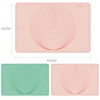 Extra Large Silicone Baking Mat Pad Non-stick Rolling Pastry Kneading Dough Pad Pink Green Silicone Baking Sheet Pastry Kneading ► Photo 3/6