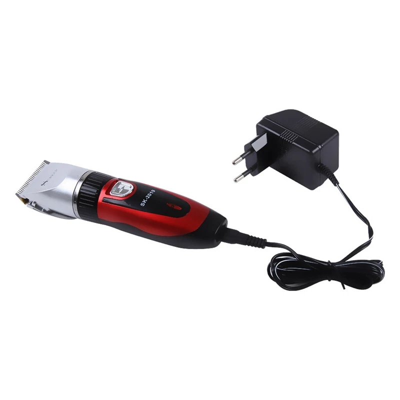 Surker Sk- электрическая машинка для стрижки волос Машинка для стрижки волос Низкий уровень шума для детей машинка для стрижки волос с запасной батареей стойкий триммер для волос ЕС