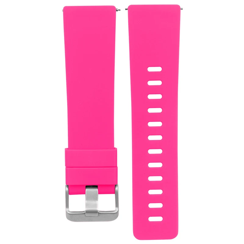 Розовый Замена силиконовые часы ремешок Браслет для Fitbit часы Versa B2Cshop - Цвет: Розовый