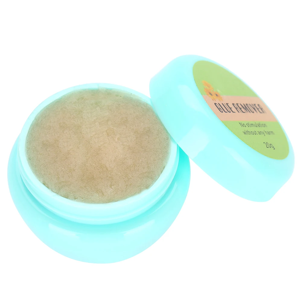 

20g Odorless & Anti-irritation Grafting Eyelash Extension Remover Glue False Eyelash Grafting Adhesive Gel Removing Cream