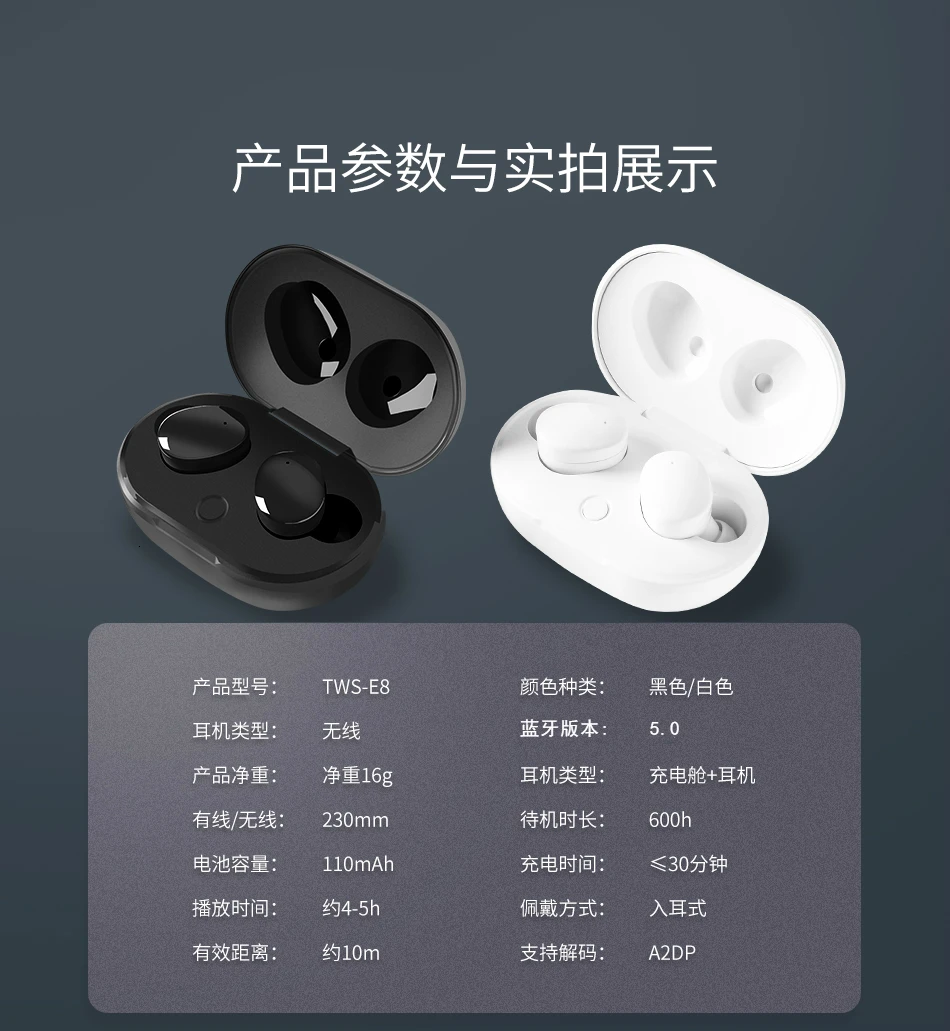 MissAudio YINYOO A01 Bluetooth наушники 5,0 TWS Беспроводные водонепроницаемые наушники Bluetooth с шумоподавлением наушники вкладыши