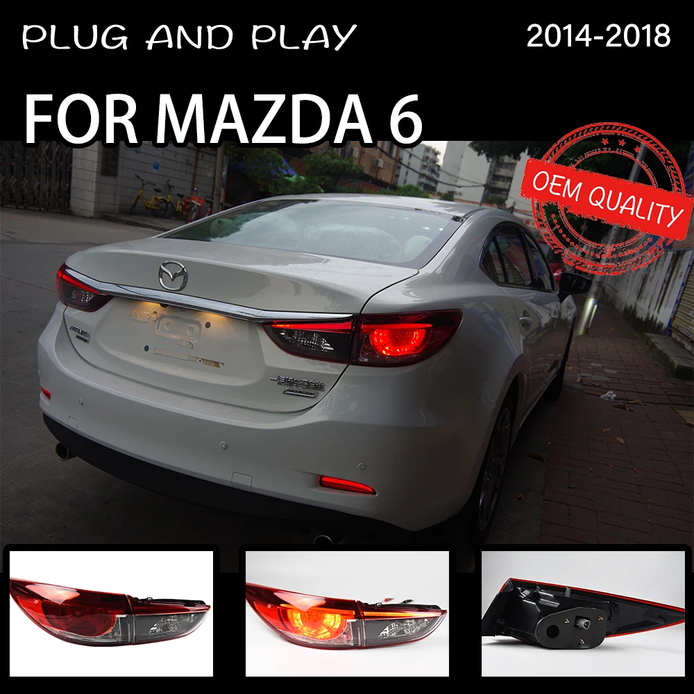 GJ アテンザ テールライト ファイバーテール LED 社外ライト 美品 GJ