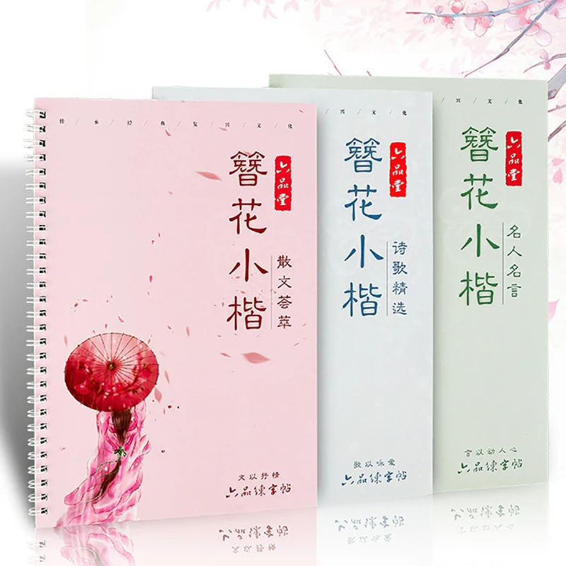 

3 Pcs Set Reusable Groove Calligraphy Copybook Chinese characterHandwriting Groove Training Pen Refills Hold Tools Set For Kid