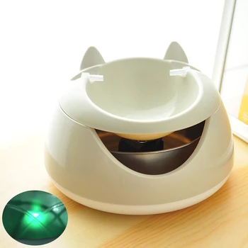 

Luminous Pets Water Fountain for Cats Fountain Dogs USB Electric Water Dispenser Drinking Bowls for a Cat Milk White Lighting