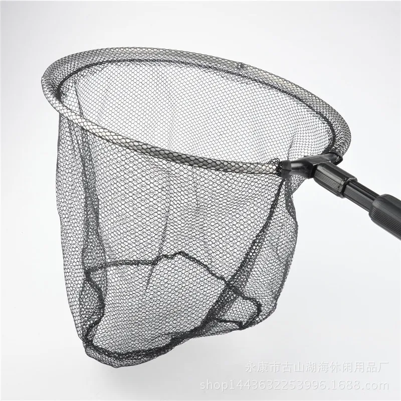 

Black Rod Dip Net 1.5m 1.7 M 2.1 M Retractable Stainless Steel Dip Net Fishing Gear