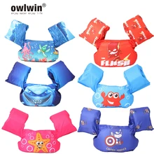 Boia infantil em anel para braços, com colete salva-vidas para bebês, boias de espuma, tubo circular e natação anéis de anéis(China)