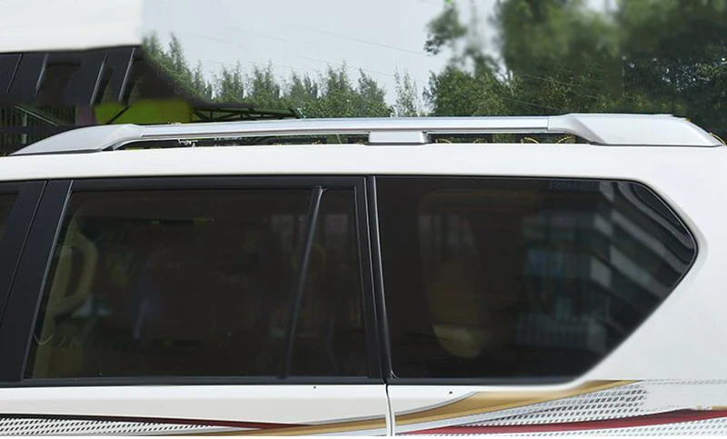 High quality Aluminium alloy screw install side rail bar roof rack for Prado FJ150 2010 2011 12 13 14 15 16 17