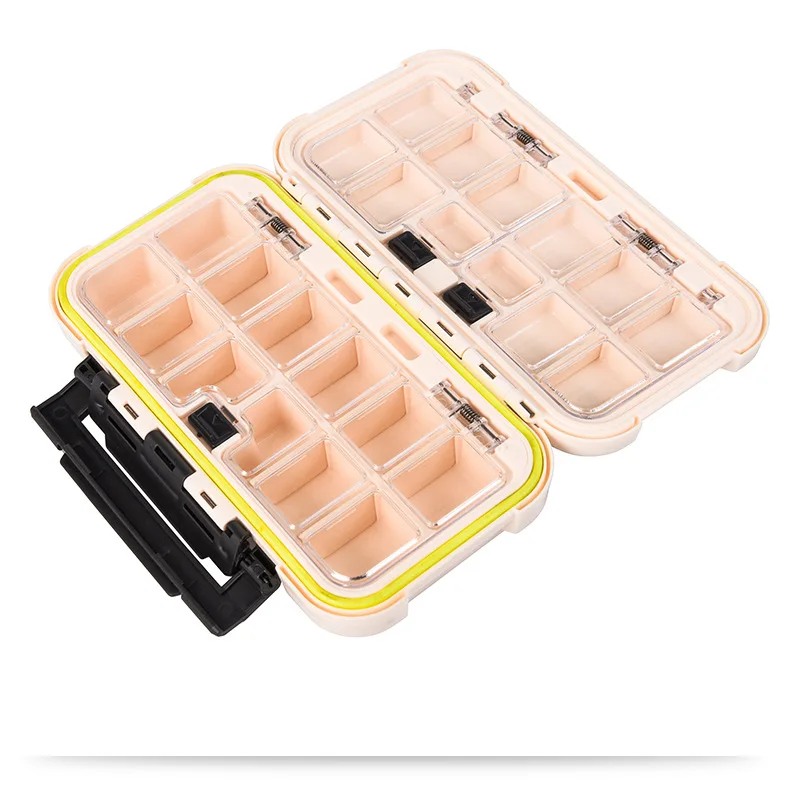Anti-pressure waterproof fishing gear accessories box(medium) fly hook fishing tackle box