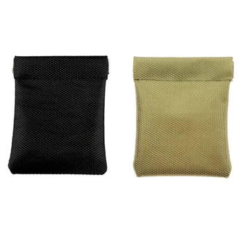 

Nylon Coin Purse Earbuds Earphone Holder Pouch for Women Men Wallet Change Pouch