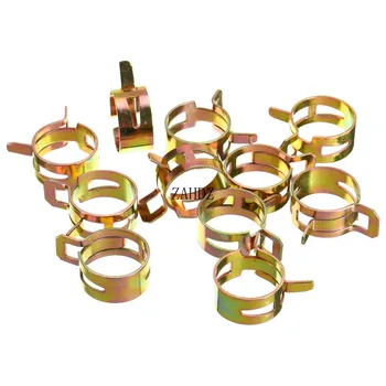 

6-20mm 10/20Pcs Q673B Vacuum Spring Fuel Oil Water CPU Hose Clip Pipe Tube for Band Clamp Metal Fastener