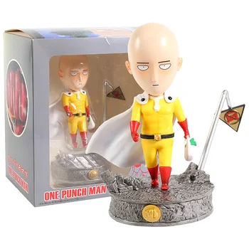 

One Punch Man Saitama Statue PVC Figure Figurine Collectible Model Toy