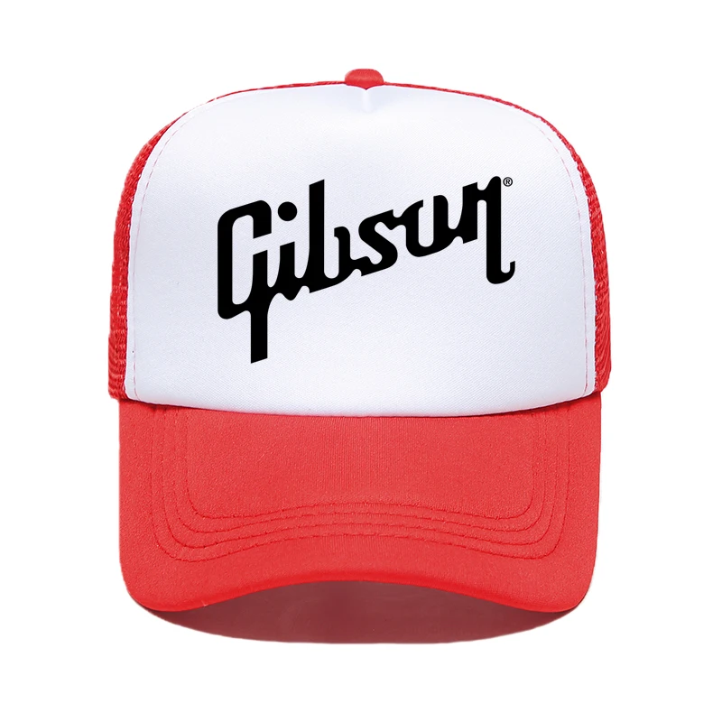 Модная шляпа Gibson, бейсболка с принтом, мужская, wo, мужская, летняя, трендовая, Молодежная, Джокер, шляпа от солнца, Gibson, хип-хоп, шляпа, пляжный козырек, шляпа