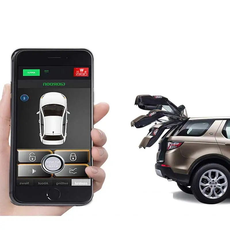  For Japan Car Remote Start Obd Plug And Play Smartphone Keyless Entry Car Alarm System Pke Button A