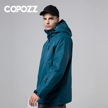 COPOZZ куртка для сноуборда и лыж, мужские зимние теплые парки с капюшоном, водонепроницаемая мужская зимняя куртка для пеших прогулок, кемпинга, катания на лыжах, Женский размер COPOZZ куртка для сноуборда и лыж, мужские зимние теплые парки с капюшоном, водонепроницаемая мужская зимняя куртка для пеших прогулок, кемпинга, катания на лыжах, Женский размер
