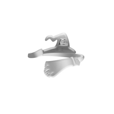 Rings For Women Men Couple Halloween Knuckles Decorate Rings Metal Silver Plated Skull Open Adjustable 2021 Trend Jewelry