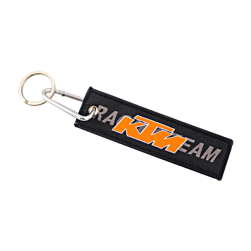 

Motorcycle Cars Keychain Embroidery Real Men Like Curves Keyring Key Fobs OEM Jewelry