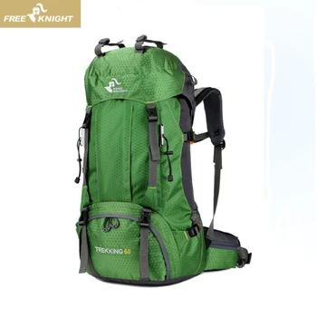 

60L Outdoor Hiking Backpack With Rain Cover Waterproof,Trekking Travel Rucksack Hunting Climbing Sport Backpacks Cycling Bag