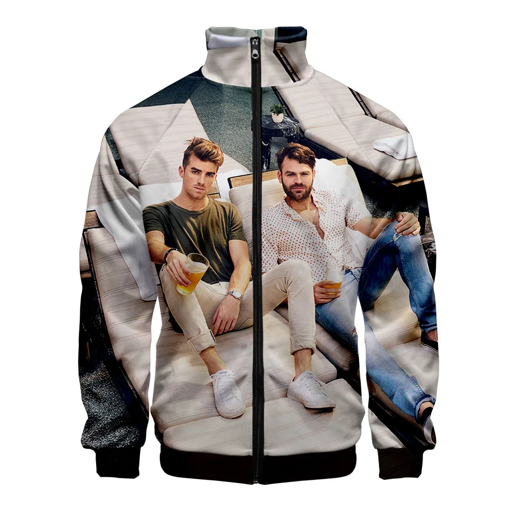 Chainsmokers куртки на молнии Повседневная куртка новая мода Highstreet осенне-весенняя одежда куртка для мужчин Уличная - Цвет: F