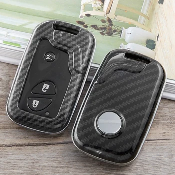 

2019 Universal Carbon Fiber Car Key Case Holder Protector Accessories For Lexus series