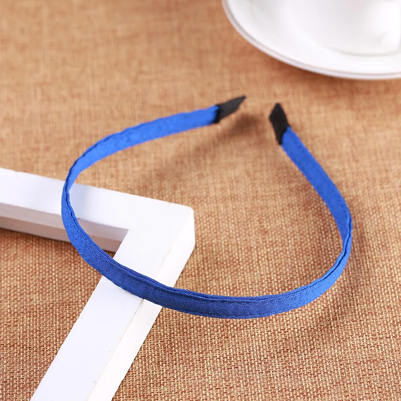 DIY стиль корейский стиль классический 1 см повязки для волос простой элегантный хлопок ткань обертка повязка на голову головной убор