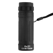 New-8x21 HD Optical Monocular Waterproof Mini Portable Focus Telescope Zoomable 10X Scope