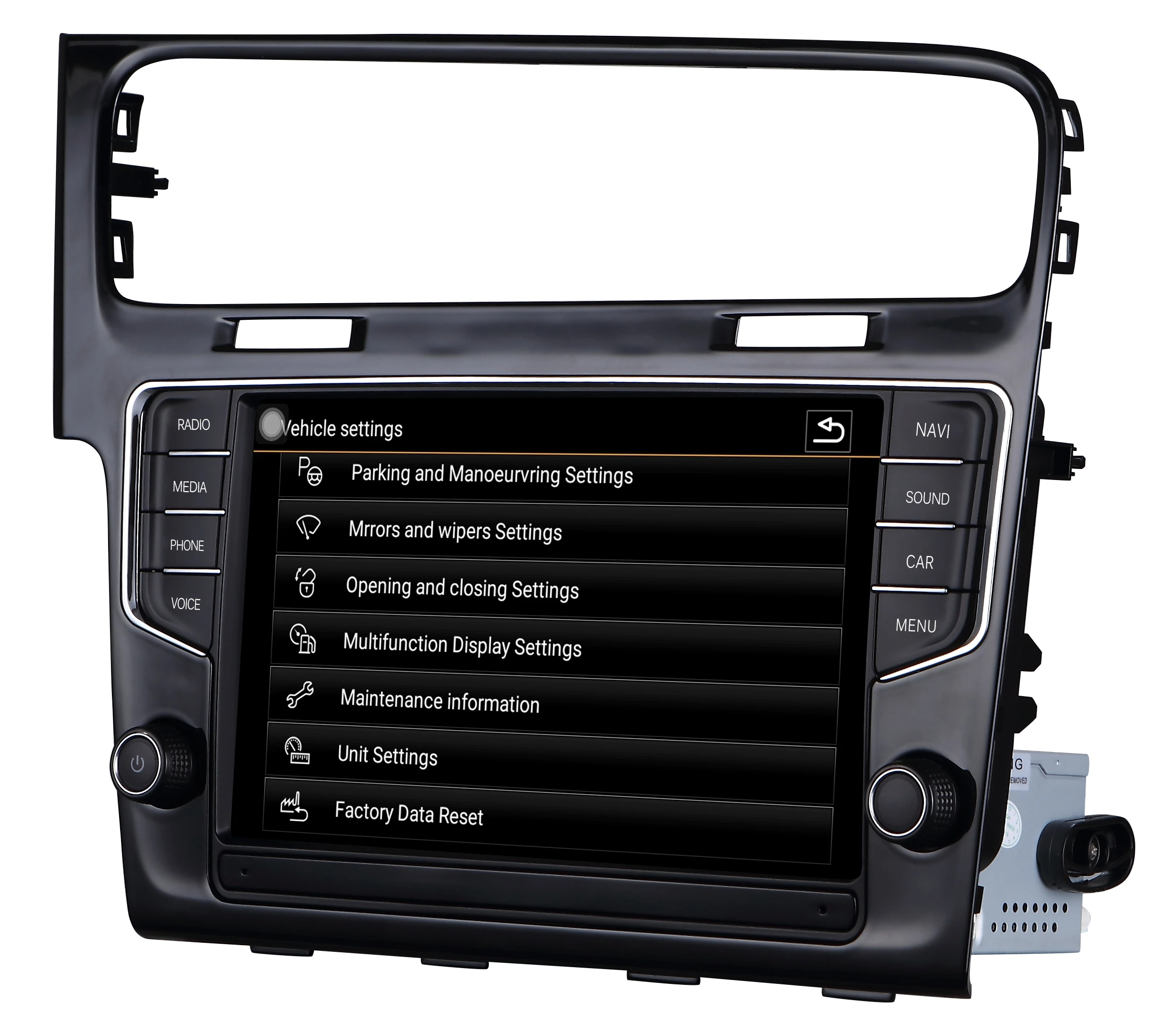 NaweiGe 9 дюймов MIB-IV Android Восьмиядерный 8,1 2+ 32 ГБ Автомобильный dvd для VW Golf/Volkswagen Golf- Авторадио автомобильный стерео плеер